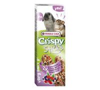 Versele Laga Rabbit and Chinchilla Crispy Sticks - 2 Pack - Forest Fruit