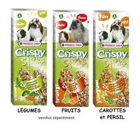 Versele Laga Rabbit and Guinea Pig Crispy Sticks - 2 Pack - Vegetable