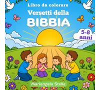 Versetti della Bibbia: Libro da Colorare per bambini
