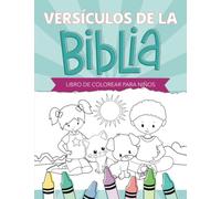 Versículos de la Biblia: Libro de colorear para niños