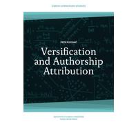 Versification and Authorship Attribution