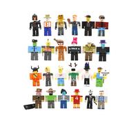 (Version 1) 24 Collectible Figures Series Virtual Worlds roblox Version 1 / Version 2 Blocks with Accessories, Simple Packaging