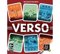 GIGAMIC Verso Card Game, Two-Sided Strategy Game, 1-6 Players, Ages 8+