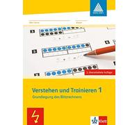 Verstehen und Trainieren 1. Grundlegung des Blitzrechnens: Arbeitshef (Hardback)