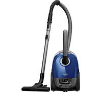 Philips 99.9% dust pick-up 900W Bagged cleaner XD3110/09, Cylinder vacuum, Tube Material: Metal Wheels: Rubber, Black Blue, 3 Litres