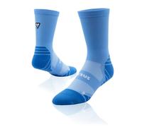 VERSUS Classic Blue Active Crew Tab Socks 8-12