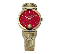 Versus Versace Iseo Collection Luxury Womens Watch Timepiece, red, One size, Versus Versace | Iseo
