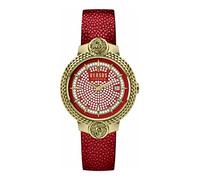 Versus Versace Mouffetard Crystal Collection Luxury Womens Watch Timepiece, red, OS, Versus Versace | Mouffetard Crystal