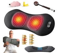 Vertebra 3-in-1 Fusion Massager, 2026 New 3 Zone Ergo Flow Deep Massager, Ergo Pur Back, Gentle Traction, Deep Tissue Massage, Soothing Heat Therapy, Relieve Pain(Darkgrey,Batterie)