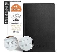 Vertellis Chapters : Undated Journal for Gratitude, Reflection & Self Care | Gratitude Journal, Self-Care Journal & Daily Journal with Quotes and Prompts. 100+ pages. Vegan Leather Hardcover