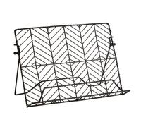 Premier Housewares 507262 Cook Book Stand, Iron, Black