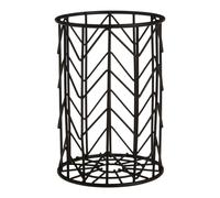 Vertex Black Utensil Holder Kitchen Cutlery Storage Caddy Draining Stand Rack