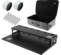 Vertex by Gator Tour Compact Series 23" x 13" Pedalboard & Riser w/Padded Gig Bag, (GV-TC2313R2-GB)