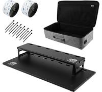Vertex by Gator Tour Compact Series 27" x 13" Pedalboard & Riser w/Padded Gig Bag, (GV-TC2713R2-GB)
