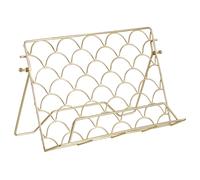 Vertex Deco Cookbook Stand Premier Housewares Gold One Size