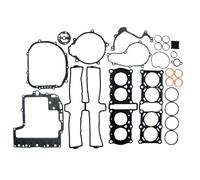 Vertex motorcycle full gasket set compatible with/replacement for Yamaha FZR400RR, RR, SP 1987, 1988, 1989, 1990, 1991, 1992, 1993, 1994