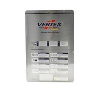 Vertex motorcycle full gasket set compatible with/replacement for Yamaha YZ125 1981
