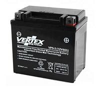 Vertex VP5-3 Sealed AGM Motorcycle/Powersport Battery, 12V, 3Ah, CCA (-18) 70, Replaces: CTX5L-BS, YTX5L-BSPerfect battery for Motorcycle, ATV's, Personal Watercraft and Snowmobiles