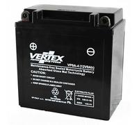 Vertex VP9A-4 Sealed AGM Motorcycle/Powersport Battery, 12V, 9Ah, CCA (-18) 210, Replaces: CB9-B, 12N9-4B-1, YB9-B Perfect battery for Motorcycle, ATV's, Personal Watercraft and Snowmobiles