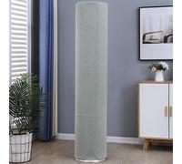 Vertical Air Conditioner Cover 180cm Sunproof Grey(Green) | High elasticity polyester, snug fit 180x40cm, dustproof shield, white color, easy stretch installation