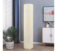 Vertical Air Conditioner Dust Cover, Polyester Cylindrical Cabinet AC Cover, Elastic Fully Enclosed Protector For Indoor Outdoor Units, Dustproof Stretch Fabric(White)