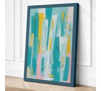 Vertical Ascent Abstract Canvas Wall Art Print 30x20 Inch (76 x 51 cm)