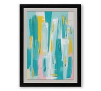 Vertical Ascent Abstract Framed Wall Art Print A1 (84.1×59.4cm) Black, Wall Decor for Living Room, Bedroom, Office & Home, Ready to Hang, Art Gift