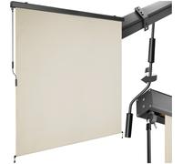 Vertical Awning Balcony Patio Garden Side Sun Shade Wind Breaker Retractable