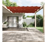 (terracotta, 140 x 420 cm) vidaXL Vertical Awning Oxford Fabric Patio Balcony Awning Multi Colours/Sizes