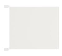 Vertical Awning White 140x600 cm Oxford Fabric Water-Resistant Privacy Windproof