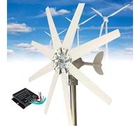 Vertical Axis Wind Turbine Generator with Magnetic Levitation and Controller for Business & Industrial Energy Supply