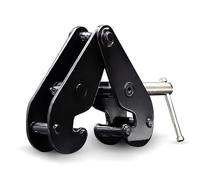 Vertical Beam Clamp for Rigging and Lifting, Heavy Duty 4400 Lb Capacity with Adjustable 2.9in-9in Opening, Ideal for Construction and Industrial Applications