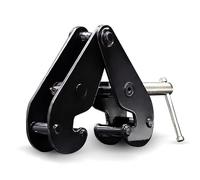 Vertical Beam Clamp, Heavy Duty Rigging and Lifting Tool, 4400 Lb Capacity, 2.9in-9in Opening Range, Ideal for 2200 Lb to 22000 Lb Applications