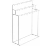 Vertical Belt Organizer for Closet, 3 Shelves with Large Hooks, Save Space for Clothing Stores, Exhibitors, Accessories Storage - Durable and Elegant