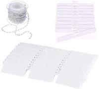 Vertical Blind 89mm Vertical Blind Bottom Weights Top Hangers and Bottom Chain Repair KIT (20)