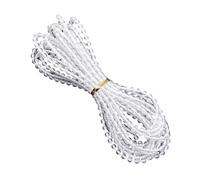 Vertical Blind Bead Chain, 2 Pack Replacement Roller Chain for Venetian Blinds, Smooth Plastic Pull Cord for Window Shutter Control, Easy Install Home Office Decor, Multi-Color, 1 Meter Length