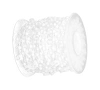 Vertical Blind Bead Chain White Durable 10M for Home Decoration and