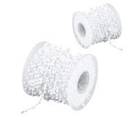 Vertical Blind Beaded Clip Bottom Chain - 89mm/3.5inch - 25 Meters Window Blind Chain Beaded Blinds Blind Bottom Chain 11 Ball Chain Connectors Clips.