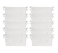 Vertical Blind Bottom Replacement Parts 10pcs Slats for Secure Fit and Functionality (127MM)