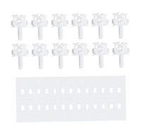 Vertical Blind Repair Kit Vertical Blinds Stem Tabs Replacement Curtain Accessories Vertical Blind Repair Carrier with Stem Vertical Blind Stem Replacement Vertical Blind Carrier Stem Vertical Blinds