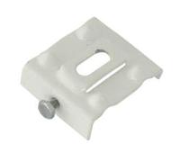 VERTICAL BLIND TOP FIX BRACKETS FOR STANDARD SLIMLINE(NARROW BODIED) SYSTEMS.WHITE (5 BRACKETS)