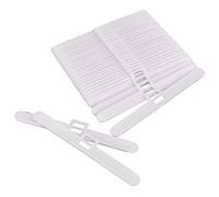 Vertical Blind Top Hangers Double Hole Blind Accessories for 127mm Slats 50PCS 11.5cm Blind Double Hole Hangers 127mm Blind Top Hangers Vertical Blind Slat Hangers Set Blind Window Accessories