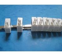 VERTICAL BLIND TRACK CARRIER TRUCKS- RUNNERS WITH STAINLESS STEEL LINKS FOR 3.5 INCH BLINDS ONLY (60 LEFT HAND RUNNERS)