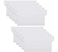 Vertical Blind Weights 89mm (3.5 inches) - Replacement Spares Bottom Weights Slats - White (50)