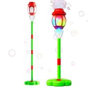 Vertical Bubble Machine - Automatic Vertical Toy with Musical Control and Light | Outdoor Bubble Machine, for Garden, Birthday, Beach, Pool, Park, Wedding, Family Meeting Camping