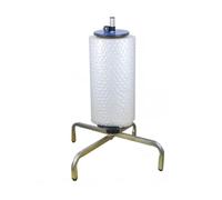 Vertical Bubble Wrap Roll Holder,Foldable Bubble Cushioning Holder,Fabric Wrapping Packing Rack,Easy Film Replacement,20kg Load Capacity(Height 40cm)