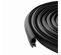 Vertical Bulb Trim Seal Bulb Diameter: 0.5" Grip range: 0.039" to 0.14" | Trunk, boot, lid, hood, hatch rubber (5 Feet)