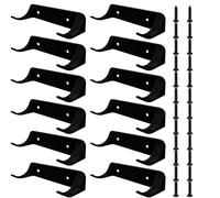 Vertical Car Display - Wall Mount Hanger for Models | Heavy Duty ABS, 12-Pack Vehicle Showcase Stand for Bedroom, Practical Hanging Bracket, Organized Collection Holder for Kids Enthusiasts