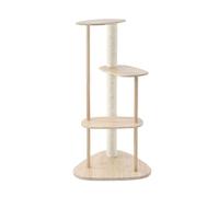 Vertical Cat Playground, Compact Tier Cat Tree with Sisal Rope And Stable Base, All In One Cat Climbing Tree for Kittens Adult Cats
