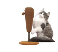 Vertical Cat Scratcher - Indoor Cat Scratching Board | Protect Furniture Scratching Pad | Interactive Toys Protector | Hanging Punching Ball For Behaviour